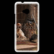 Coque HTC One Chien de chasse 200