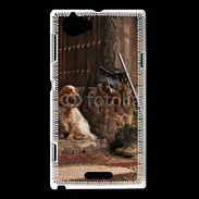 Coque Sony Xperia L Chien de chasse 200