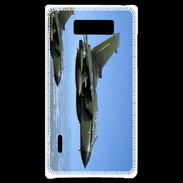 Coque LG Optimus L7 Avion de chasse 3