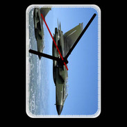 Grande pendule murale Avion de chasse 3