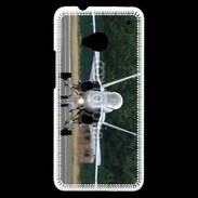 Coque HTC One Avion de chasse F18 de face