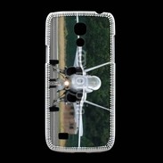 Coque Samsung Galaxy S4mini Avion de chasse F18 de face