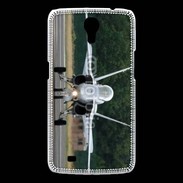 Coque Samsung Galaxy Mega Avion de chasse F18 de face