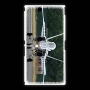 Coque Sony Xpéria Z Ultra Avion de chasse F18 de face