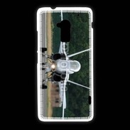 Coque HTC One Max Avion de chasse F18 de face