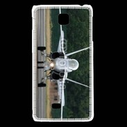 Coque LG F5 Avion de chasse F18 de face