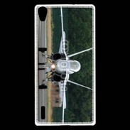 Coque Huawei Ascend P7 Avion de chasse F18 de face