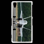 Coque Sony Xperia Z2 Avion de chasse F18 de face