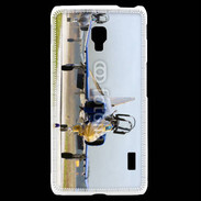 Coque LG F6 Avion de chasse F4 