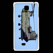 Coque LG F5 Hélicoptère Chinook