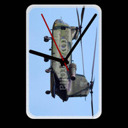 Grande pendule murale Hélicoptère Chinook