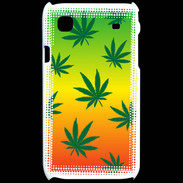 Coque Samsung Galaxy S Fond Rasta Cannabis