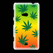 Coque Nokia Lumia 625 Fond Rasta Cannabis