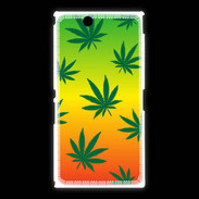 Coque Sony Xpéria Z Ultra Fond Rasta Cannabis
