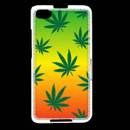Coque Blackberry Z30 Fond Rasta Cannabis