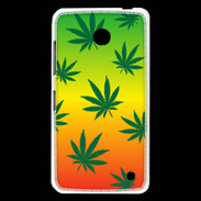 Coque Nokia Lumia 630 Fond Rasta Cannabis