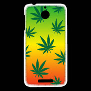 Coque HTC Desire 510 Fond Rasta Cannabis