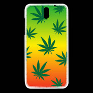 Coque HTC Desire 610 Fond Rasta Cannabis