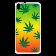 Coque HTC Desire 816 Fond Rasta Cannabis