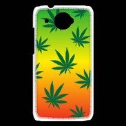 Coque HTC Desire 601 Fond Rasta Cannabis