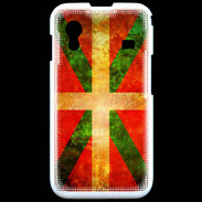 Coque Samsung ACE S5830 Drapeau Basque Vintage