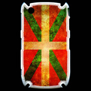 Coque Blackberry 8520 Drapeau Basque Vintage