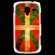 Coque Samsung Galaxy Ace 2 Drapeau Basque Vintage