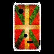 Coque Sony Xperia Typo Drapeau Basque Vintage