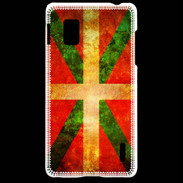 Coque LG Optimus G Drapeau Basque Vintage