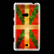 Coque Nokia Lumia 625 Drapeau Basque Vintage