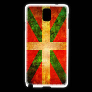 Coque Samsung Galaxy Note 3 Drapeau Basque Vintage