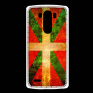 Coque LG G3 Drapeau Basque Vintage