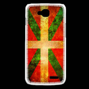 Coque LG L90 Drapeau Basque Vintage
