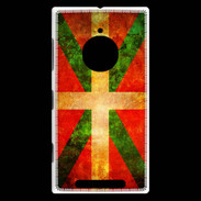 Coque Nokia Lumia 830 Drapeau Basque Vintage