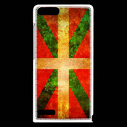 Coque Huawei Ascend G6 Drapeau Basque Vintage