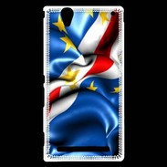 Coque Sony Xperia T2 Ultra Drapeau Cap Vert