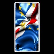 Coque Huawei Ascend P7 Drapeau Cap Vert