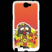 Coque Samsung Galaxy Note 2 Rasta attitude 25
