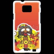 Coque Samsung Galaxy S2 Rasta attitude 25