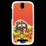 Coque HTC One SV Rasta attitude 25