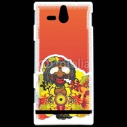 Coque Sony Xperia U Rasta attitude 25