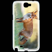 Coque Samsung Galaxy Note 2 Renard en ballade
