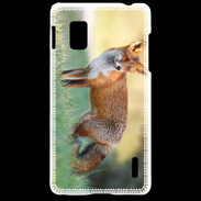 Coque LG Optimus G Renard en ballade