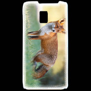 Coque LG P990 Renard en ballade