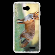 Coque LG L70 Renard en ballade