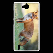 Coque Huawei Ascend G740 Renard en ballade