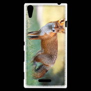 Coque Sony Xperia T3 Renard en ballade