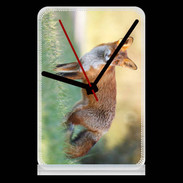 Pendule de bureau Renard en ballade