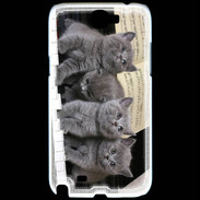 Coque Samsung Galaxy Note 2 Chatons musiciens