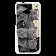 Coque HTC One Chatons musiciens